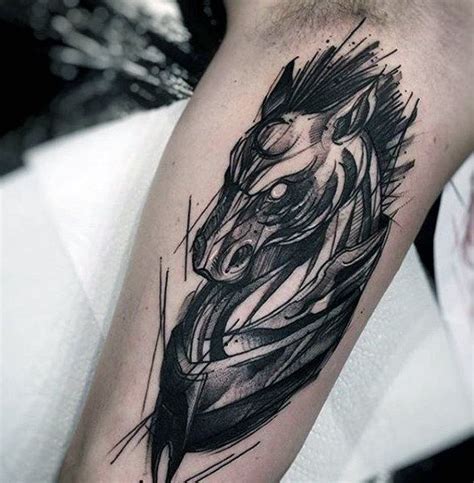 35+ Black horse tattoo images info | smallhorsestabledesigns