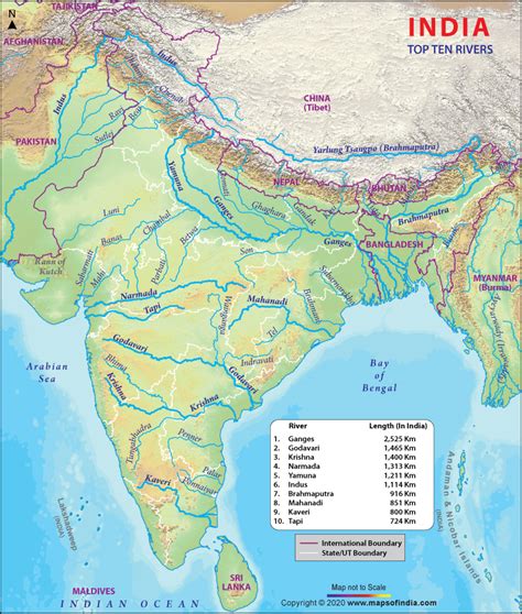 India Map With Rivers Labeled | Images and Photos finder