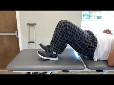 Tibial Plateau Fracture w/ORIF Exercises - YouTube