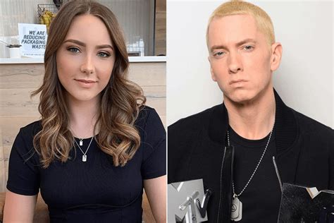 Anyone else feel like Eminem's daughter looks a bit like Eminem? : r/Eminem