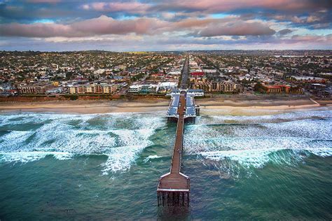 Crystal Pier in Pacific Beach Photograph by Art Wager - Pixels