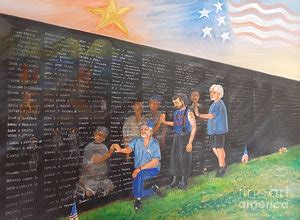 Vietnam Memorial Painting at PaintingValley.com | Explore collection of ...