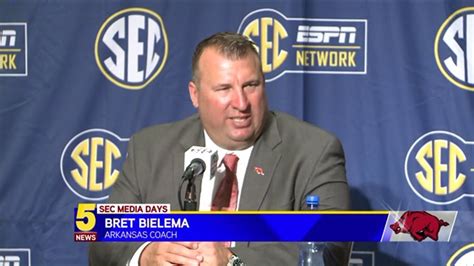 VIDEO: Best Of Bret Bielema At SEC Media Days | 5newsonline.com