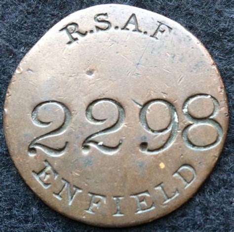 Royal Small Arms Factory – Enfield | British War Work Tokens