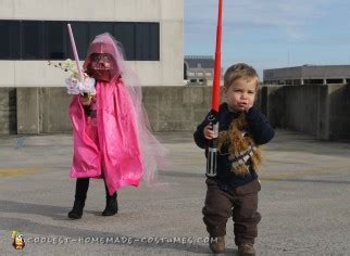 Cutest Ever Pink Darth Vader Costume