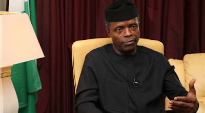 Acting president, Yemi Osinbajo, receives 2017 budget