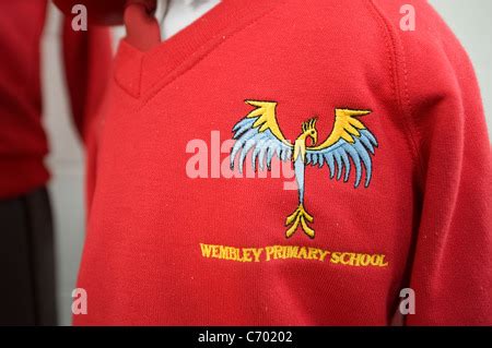 Wembley Primary School playground Stock Photo - Alamy