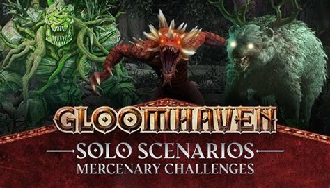 Buy Gloomhaven - Solo Scenarios: Mercenary Challenges from the Humble ...