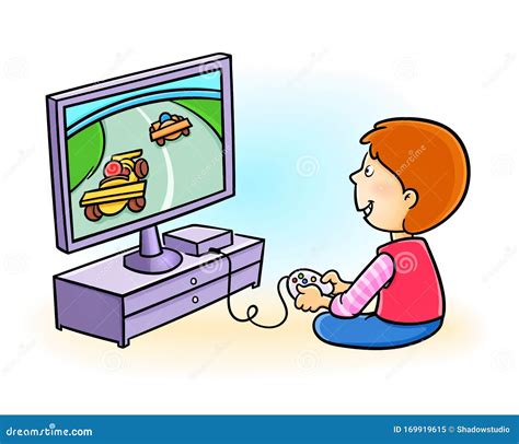 Computer Game Cartoon Images : Computer Game Cartoon Stock ...