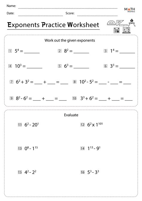 Exponential Form Grade 6