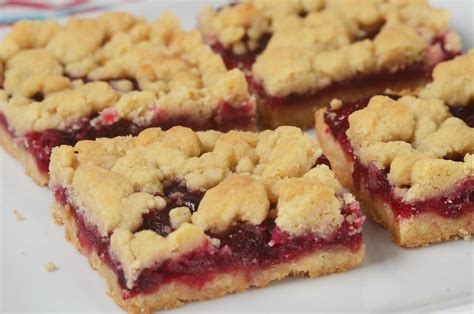 Cranberry Shortbread Bars - Joyofbaking.com *Video Recipe*