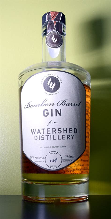 Watershed Bourbon Barrel Gin | Gin Review, Tasting Notes and Serves