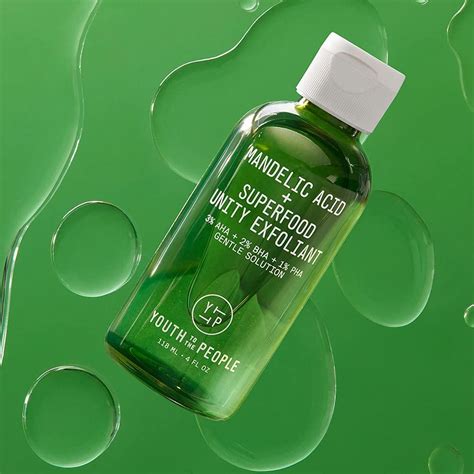 Youth To The People Mandelic Acid + Superfood Unity Exfoliant Travel Size - Gentle Exfoliator ...