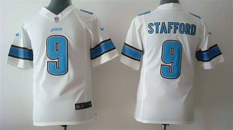 Detroit Lions #9 Matthew Stafford White Youth Jersey | White nikes, Detroit lions, Jersey