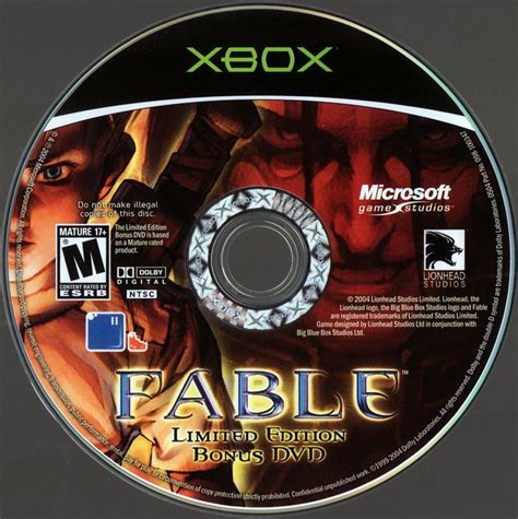 Fable (2004) Xbox box cover art - MobyGames