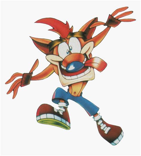 Crash Bandicoot Original Art, HD Png Download , Transparent Png Image - PNGitem