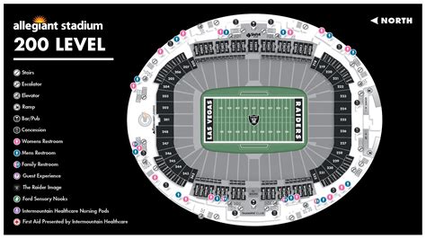 Stadium Maps | Allegiant Stadium | AllegiantStadium.com | Allegiant Stadium