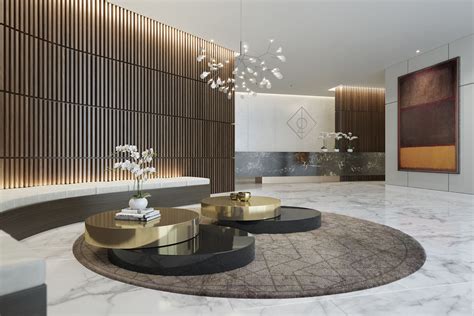 Lobby decor always need a luxurious suspension lamp. Discover more ...