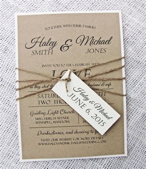 The top 21 Ideas About Diy Invites Wedding - Home, Family, Style and ...