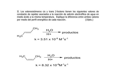 Solved The cis and trans 2-butene stereoisomers have the | Chegg.com