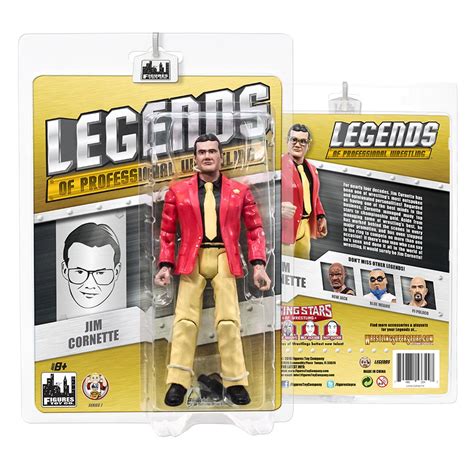 Legends of Professional Wrestling Series 1 Action Figures: Jim Cornette - Walmart.com