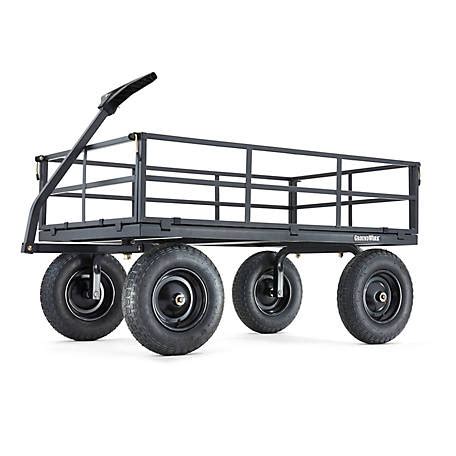 GroundWork 1,400 lb. Capacity Heavy-Duty Steel Utility Cart, GW-1400-2 at Tractor Supply Co ...