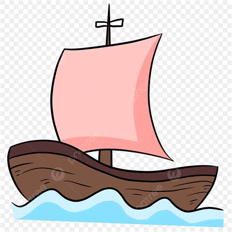 Wooden Boat Clipart Vector, Color Clipart Boat Wooden Boat, Color, Ferry, Clip Art PNG Image For ...