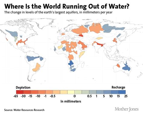 This Map Shows Where the World’s Water Is Drying Up – Mother Jones