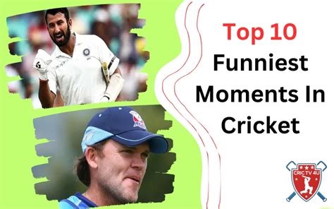 Top 10 Funniest Moments In Cricket - Crictv4u