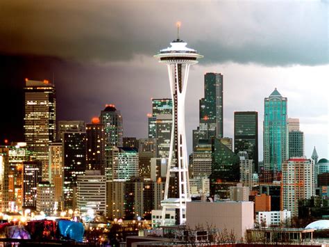 Seattle Skyline, Washington Wallpapers | HD Wallpapers | ID #901