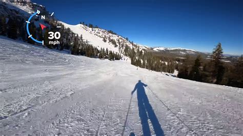 Mammoth lake ski resort 2019 - YouTube