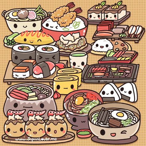 Cute Kawaii Japanese Food - 736x736 Wallpaper - teahub.io