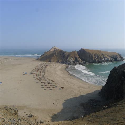 Two Beaches at the South of Lima, Peru Stock Image - Image of nature ...