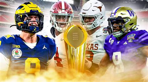 College Football Playoff: Michigan-Alabama, Washington-Texas games spark massive viewership