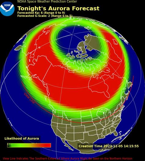 Northern lights could be visible in some states Sunday, forecasts show