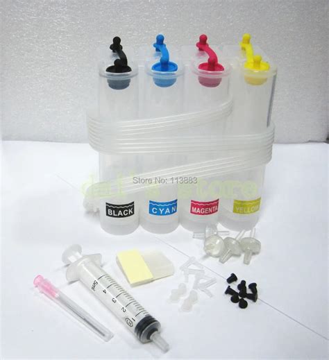 Continuous Ink Supply System Universal 4Color CISS kit with accessaries ...