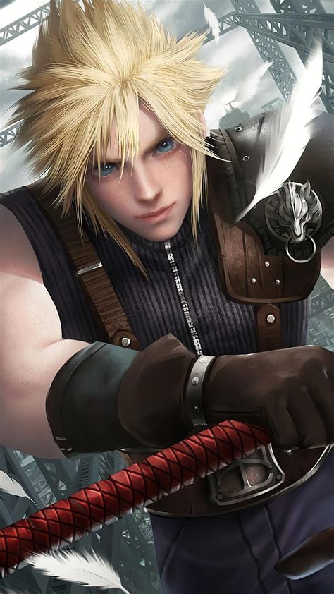 Cloud Ff7 Remake Render