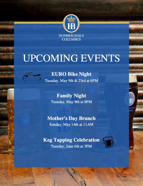 May Events at Hofbrauhaus – Grandview Yard | Grandview Heights, OH