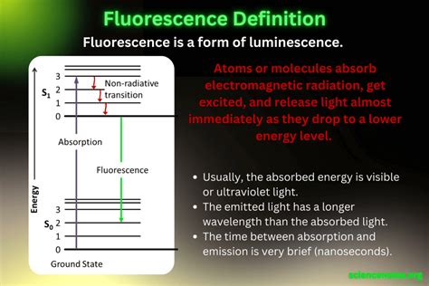 Fluorescence Definition and Examples