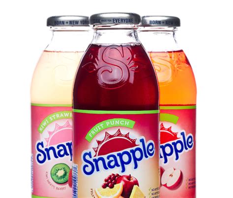 Assorted Snapple tea bottles | Bayway Catering