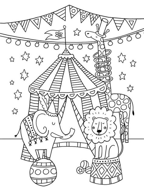 Digital Circus For Coloring