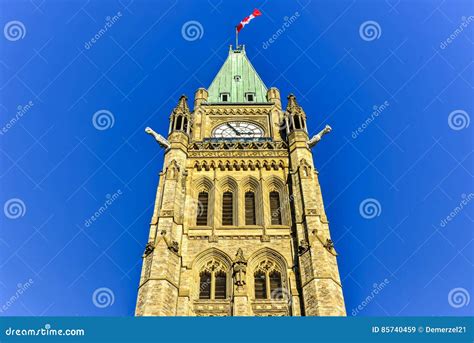 Canadian House of Parliament - Ottawa, Canada Stock Image - Image of ...