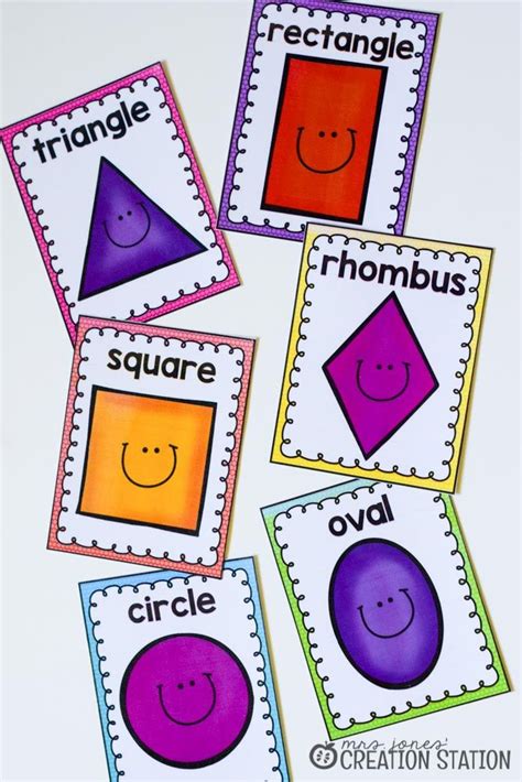 Printable Shapes Poster – Thekidsworksheet