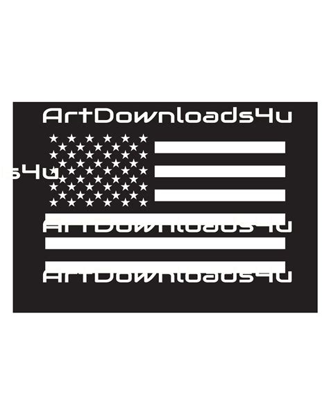 Flag SVG American Flag Stencil Digital Download Flag - Etsy