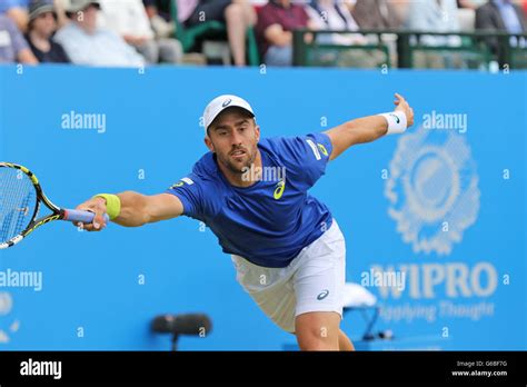 24.06.2016. Nottingham Tennis Centre, Nottingham, England. Aegon Open Mens ATP Tennis. Steve ...