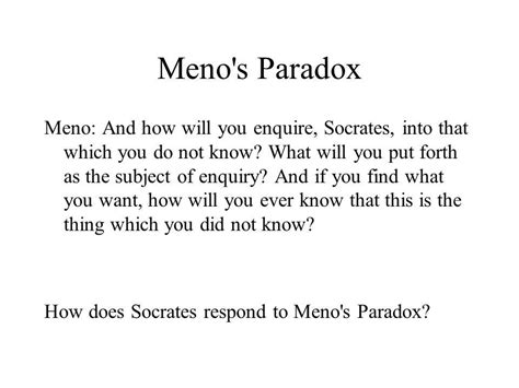 “Meno” by Plato — 2. Meno’s Paradox & Theory of Recollection | by AAWEG I (tm) | Literary ...