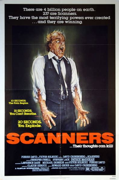 Scanners - Vintage Movie Posters