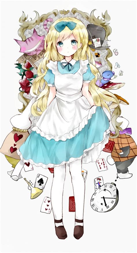 Alice In Wonderland Anime Fan Art