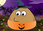 Pou Halloween Costume | juegos de Pou - jugar online - descargar - cartoon