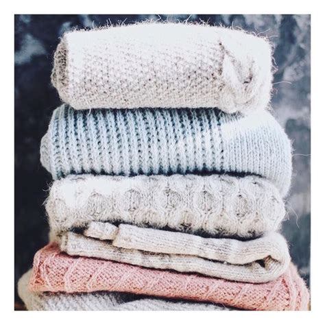 This pretty pile of knits shared from @jingfish0116 is everything ...